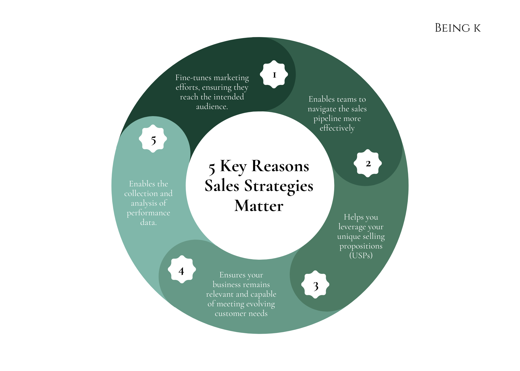 Infographic about 5 Key Reasons Sales Strategies Matter